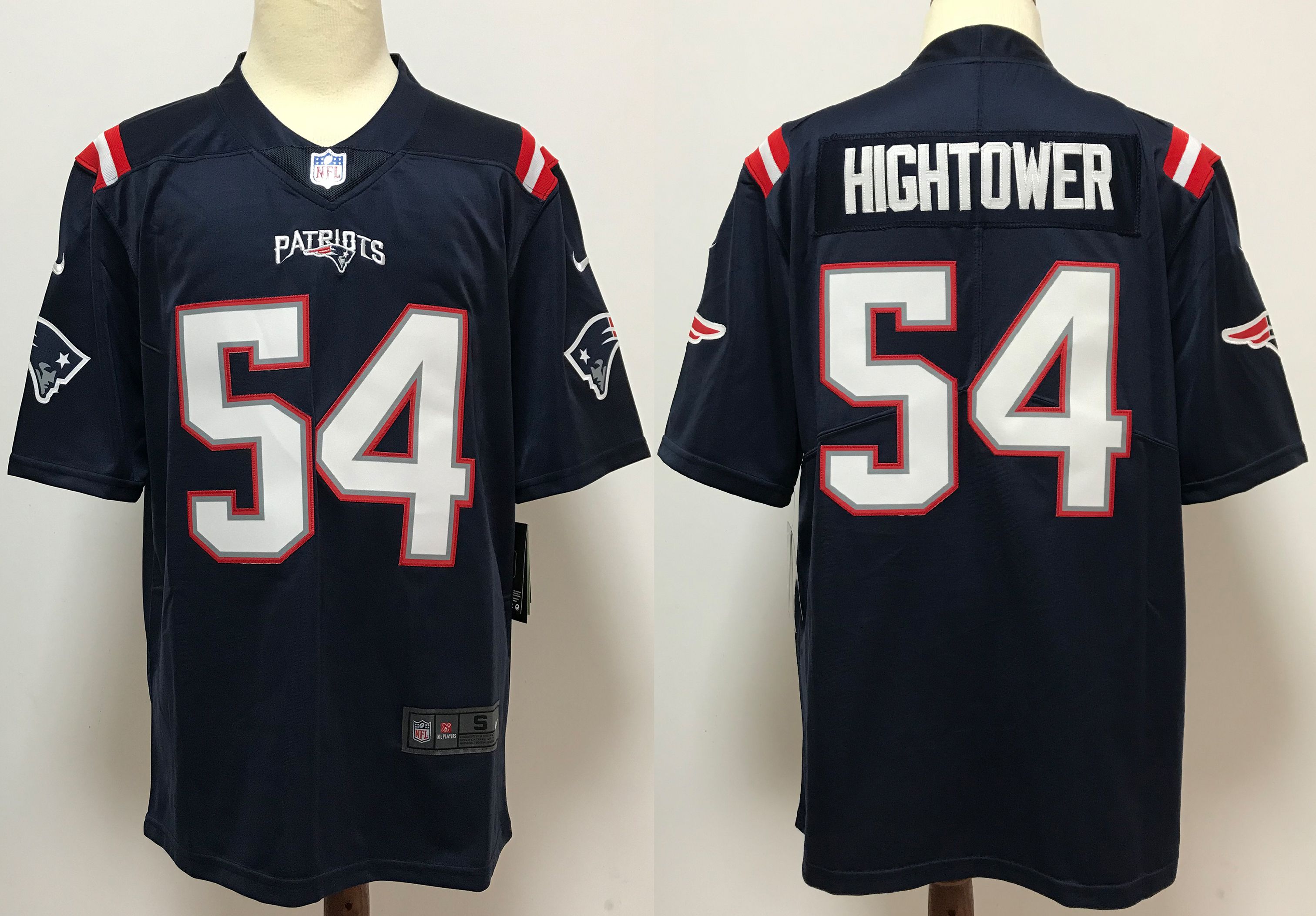 Men New England Patriots #54 Hightower Blue Nike Vapor Untouchable Stitched Limited NFL Jerseys->new england patriots->NFL Jersey